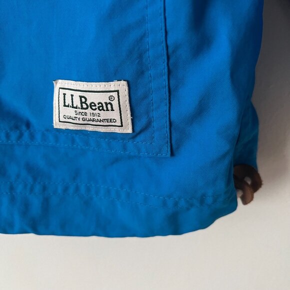 L.L. Bean Men's Mountain Classic Anorak Windbreaker Jacket Blue Size M - Picture 3 of 8